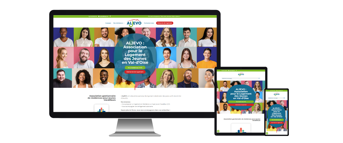 ALJEVO-site ALJEVO site - Votre site internet vitrine fait par des pros à 1850 € -