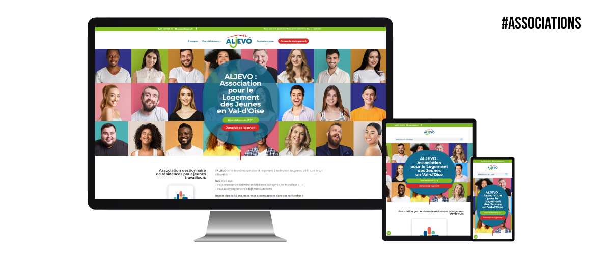 ALJEVO-site ALJEVO site - Votre site internet vitrine fait par des pros à 1850 € -